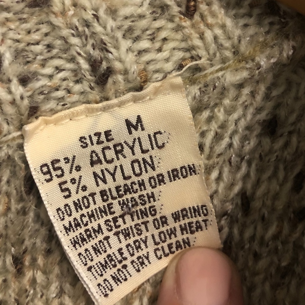 vintage levis wildfire sportswear sweater size m - Picture 4 of 6